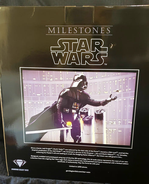 Gentle Giant Star Wars Empire Strikes Back Darth Vader Milestones 1:6 Scale Statue