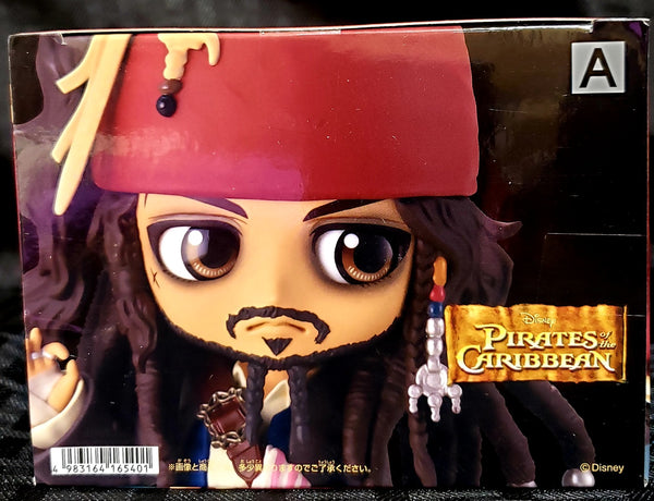 Disney Pirates of the Caribbean Jack Sparrow  Q Posket (Ver. A) Figure