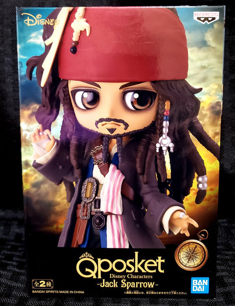 Disney Pirates of the Caribbean Jack Sparrow  Q Posket (Ver. A) Figure