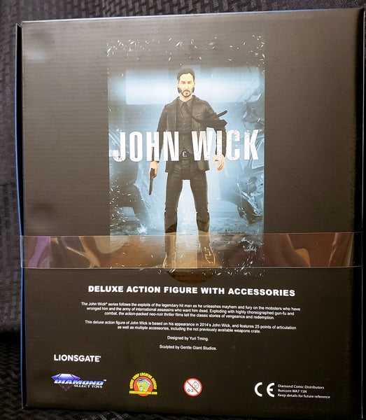 Diamond Select John Wick Deluxe 7-Inch Action Figure Box Set