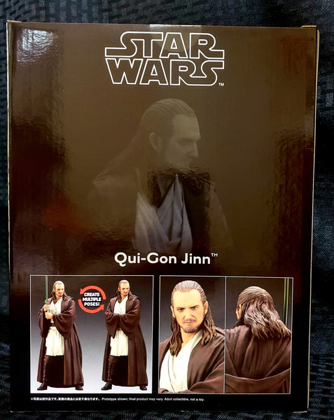 Kotobukiya Star Wars The Phantom Menace Qui-Gon Jinn ArtFx+ Statue