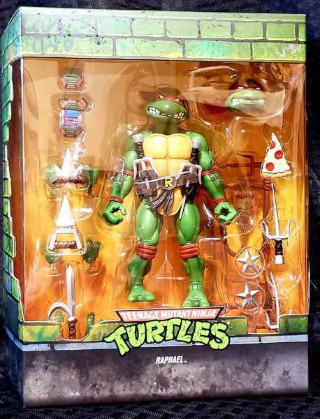 Super 7 Tmnt Ultimates Raphael 7-Inch Action Figure Version 2
