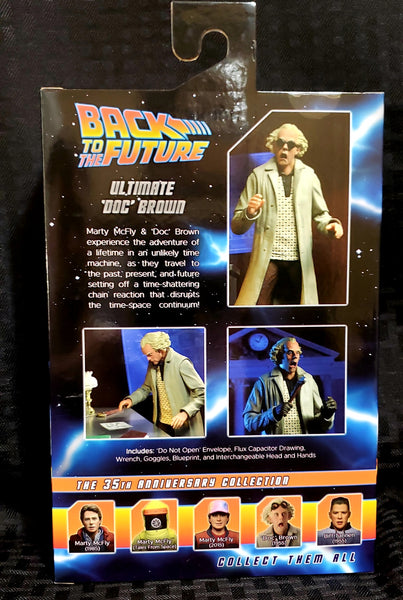 Neca Back to the Future Doc Brown Ultimate 7-Inch Scale Action Figure