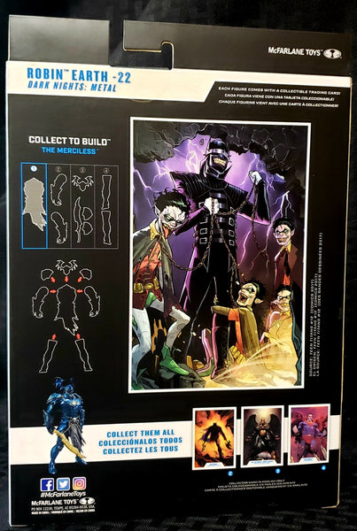McFarlane DC Multiverse Robin Earth 22 Scream Dark Nights: Metal 7-Inch Figure
