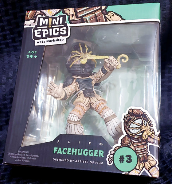 Weta Mini Epics Alien Facehugger Figure