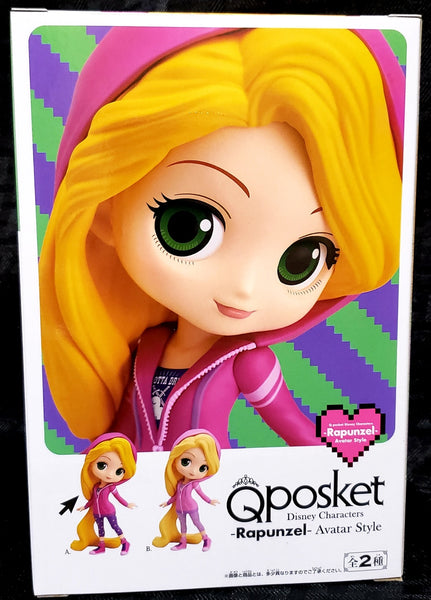 Disney Q-Posket Ralph Breaks The Internet Rapunzel Avatar Style A Figure