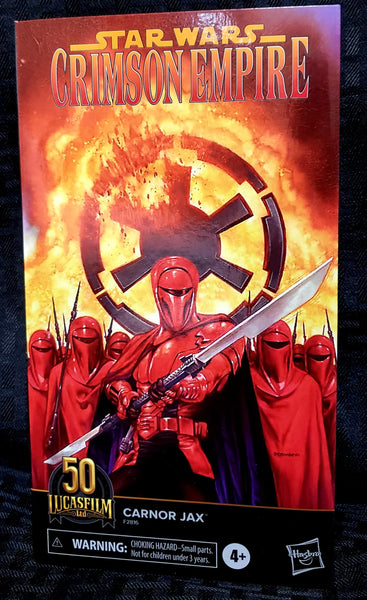 Star Wars The Black Series Carnor Jax 50th Anniversary 6-Inch Action Figure