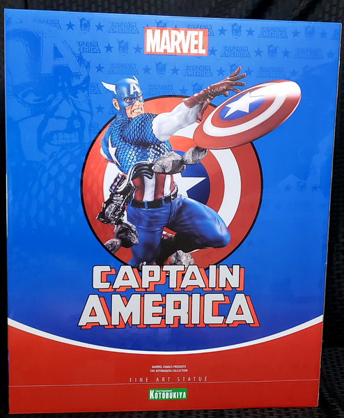 Kotobukiya Marvel Captain America Avengers Fine Art 1/6 Scale Statue