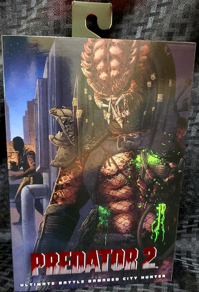 NECA Predator 2 Ultimate Battle-Damaged City Hunter Predator 7" Scale Figure