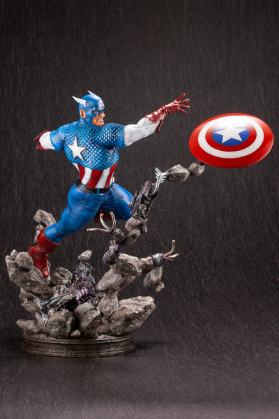Kotobukiya Marvel Captain America Avengers Fine Art 1/6 Scale Statue