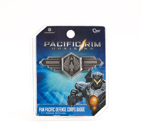 QMx Pacific Rim Pan Pacific Defense Corps Badge Official Replica, Popular Characters- Have a Blast Toys & Games