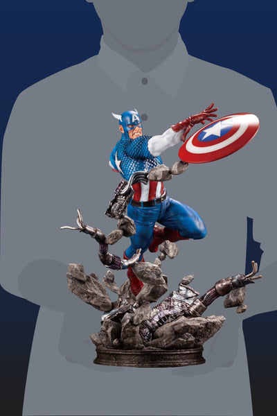 Kotobukiya Marvel Captain America Avengers Fine Art 1/6 Scale Statue