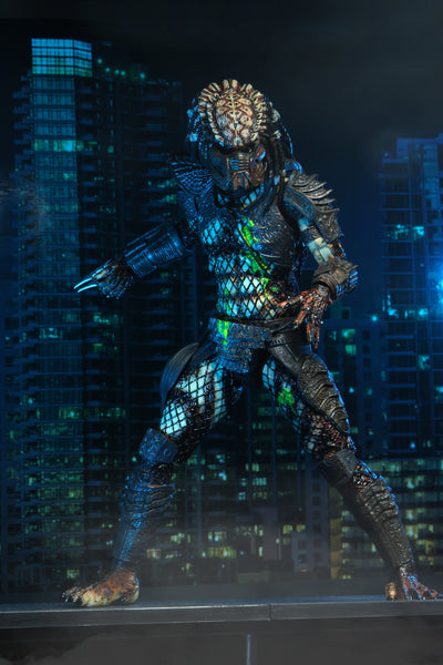 NECA Predator 2 Ultimate Battle-Damaged City Hunter Predator 7" Scale Figure