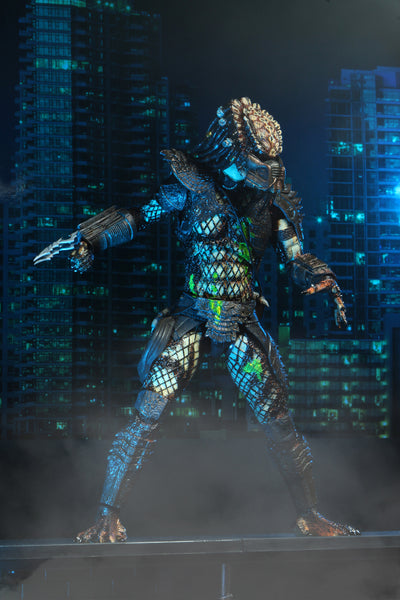 NECA Predator 2 Ultimate Battle-Damaged City Hunter Predator 7" Scale Figure