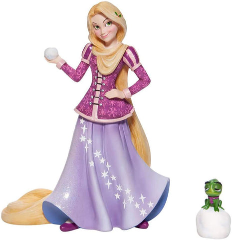 Disney Showcase Couture de Force Holiday Rapunzel and Pascal Figurine