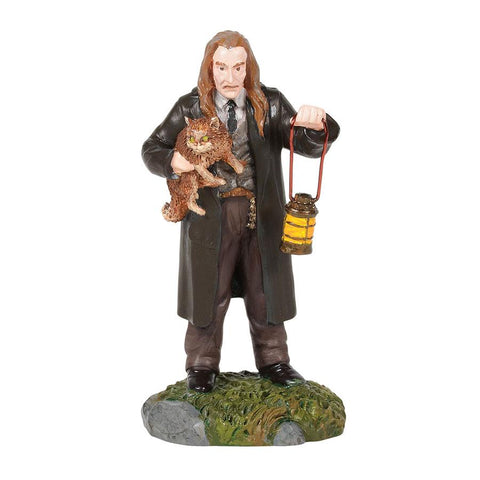 Department 56 Harry Potter Village Filtch and Mrs Norris Figurine