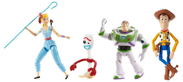 Disney Pixar Toy Story 4 Adventure Pack 7-Inch 4 Figure Set, Popular Characters- Have a Blast Toys & Games