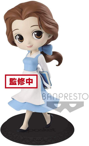 Disney Beauty & The Beast Q-Posket Belle Pastel Country Dress Figurine, Girl Power- Have a Blast Toys & Games