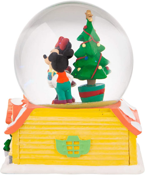 Department 56 Mickey & Minnie Christmas Lit Waterball