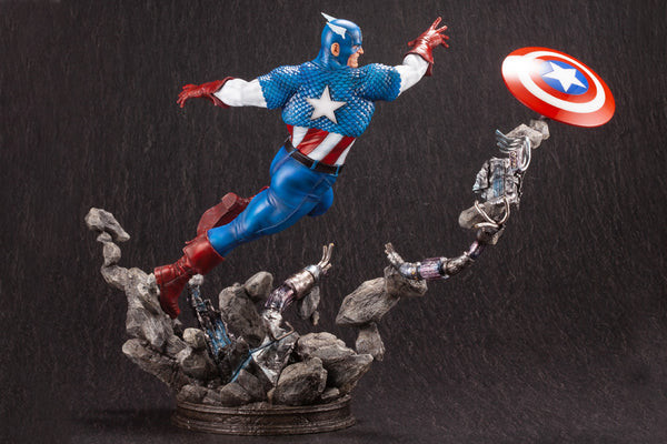 Kotobukiya Marvel Captain America Avengers Fine Art 1/6 Scale Statue