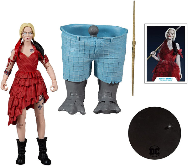 McFarlane DC Multiverse Suicide Squad Harley Quinn Figure King Shark Baf
