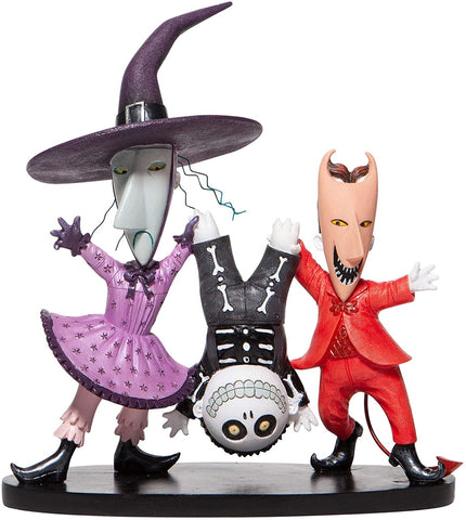 Disney Couture de Force The Nightmare Before Christmas Lock Shock and Barrel Figurine