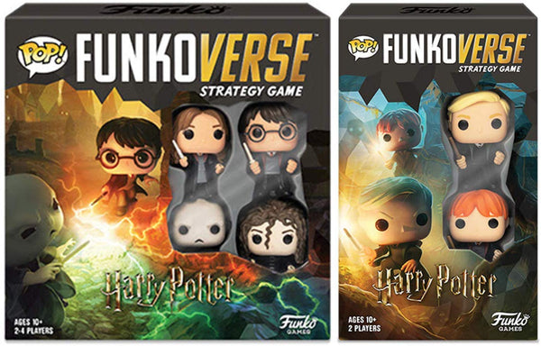 Funko Pop Funkoverse Harry Potter Base 100 & Expandalone 101 Game Set of 2, Popular Characters- Have a Blast Toys & Games