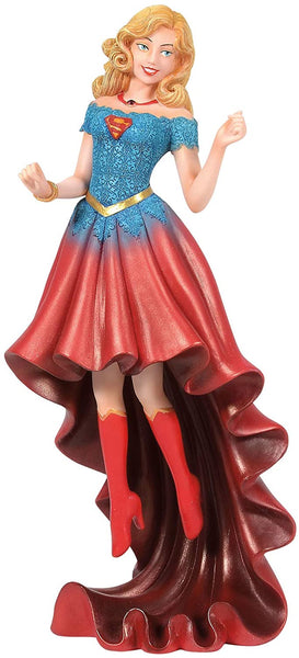 Enesco DC Comics Couture de Force Supergirl Figurine, Popular Characters- Have a Blast Toys & Games
