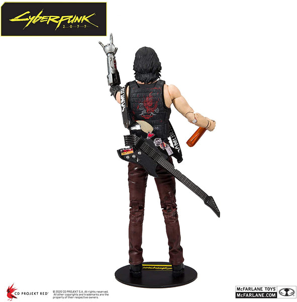 McFarlane Toys Cyberpunk 2077 Johnny Silverhand Action Figure, Popular Characters- Have a Blast Toys & Games