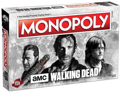 AMC The Walking Dead Monopoly Board Game Damaged Box, The Walking Dead- Have a Blast Toys & Games