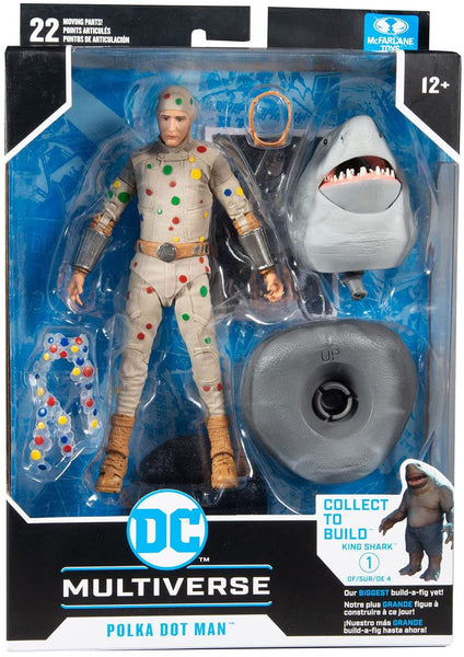 McFarlane DC Multiverse Suicide Squad Wave King Shark Baf Set of 4 Figures