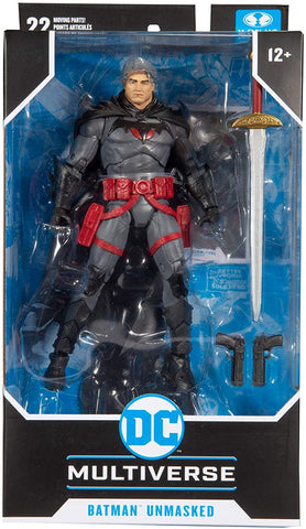 McFarlane DC Multiverse Flashpoint Thomas Wayne Batman Unmasked 7-Inch Figure