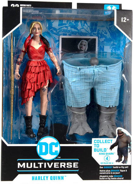 McFarlane DC Multiverse Suicide Squad Harley Quinn Figure King Shark Baf