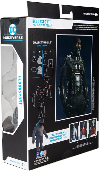 McFarlane DC Multiverse Suicide Squad Bloodsport Figure King Shark Baf