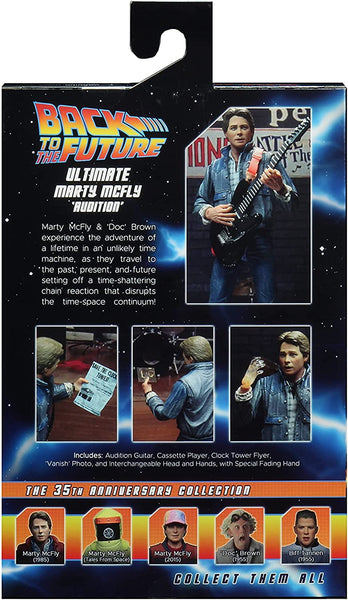 Neca Back to the Future Marty Mcfly Audition Ultimate 7" Scale Figure