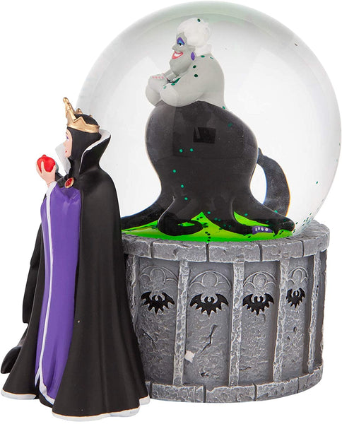 Department 56 Disney Villains Ursula, Maleficent and Evil Queen Lit Waterball