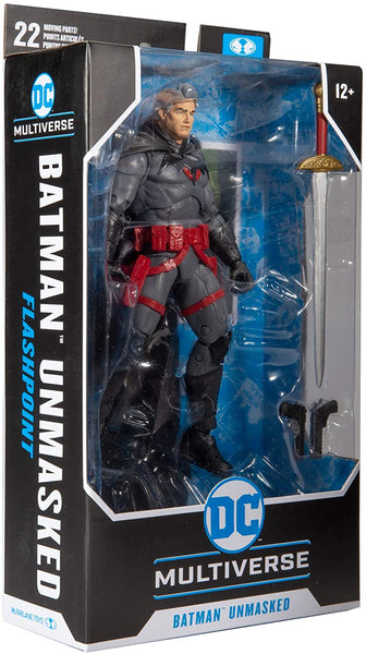 McFarlane DC Multiverse Flashpoint Thomas Wayne Batman Unmasked 7-Inch Figure