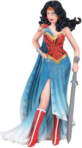 Enesco DC Comics Couture de Force Wonder Woman Figurine, Popular Characters- Have a Blast Toys & Games