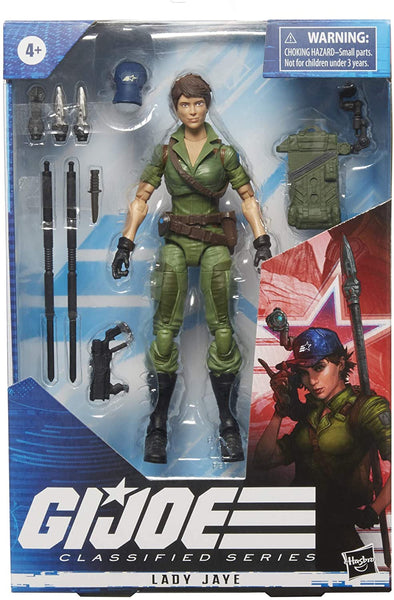 Gi Joe Classified Series Lady Jaye 6-Inch Action Figure