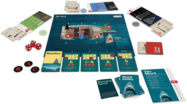 Ravensburger Jaws Universal Studios Strategy Board Game