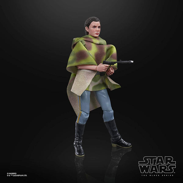 Star Wars The Black Series Princess Leia Organa Endor 6-Inch Action Figure