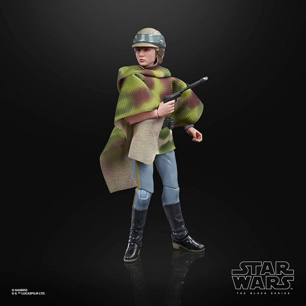 Star Wars The Black Series Princess Leia Organa Endor 6-Inch Action Figure