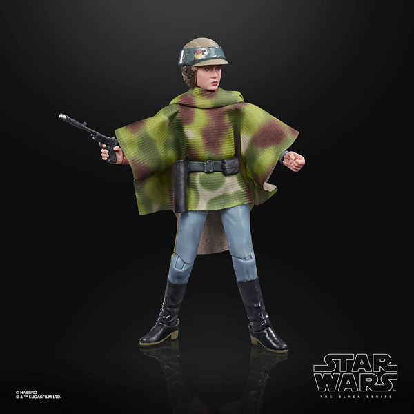 Star Wars The Black Series Princess Leia Organa Endor 6-Inch Action Figure