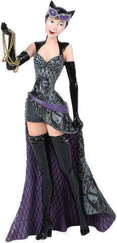 Enesco DC Comics Couture de Force Catwoman Figurine, Popular Characters- Have a Blast Toys & Games