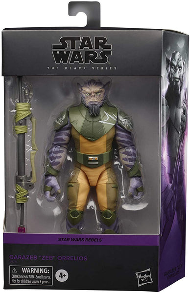 Star Wars The Black Series Zeb Orrelios Rebels 6-Inch Action Figure