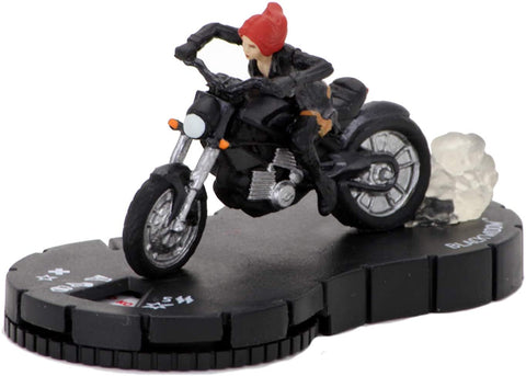 Marvel Black Widow Movie Black Widow on Motorcycle Heroclix 100