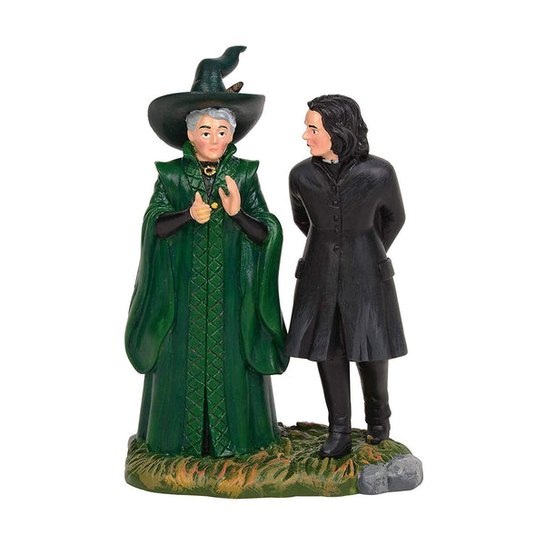 Department 56 Harry Potter Village Snape and McGonagall Figurine Set, Popular Characters- Have a Blast Toys & Games