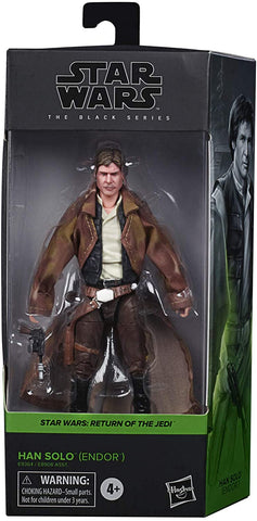 Star Wars The Black Series Han Solo Endor 6-Inch Action Figure
