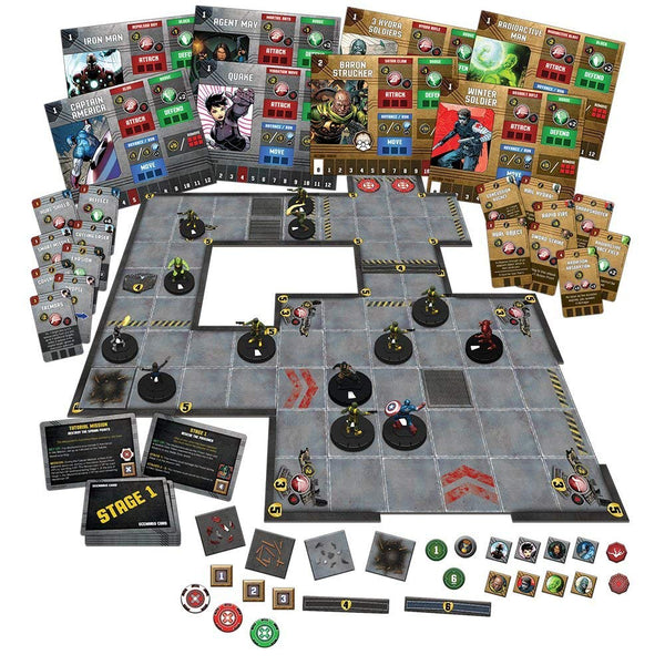 Marvel Strike Teams Strategy Game, Marvel- Have a Blast Toys & Games