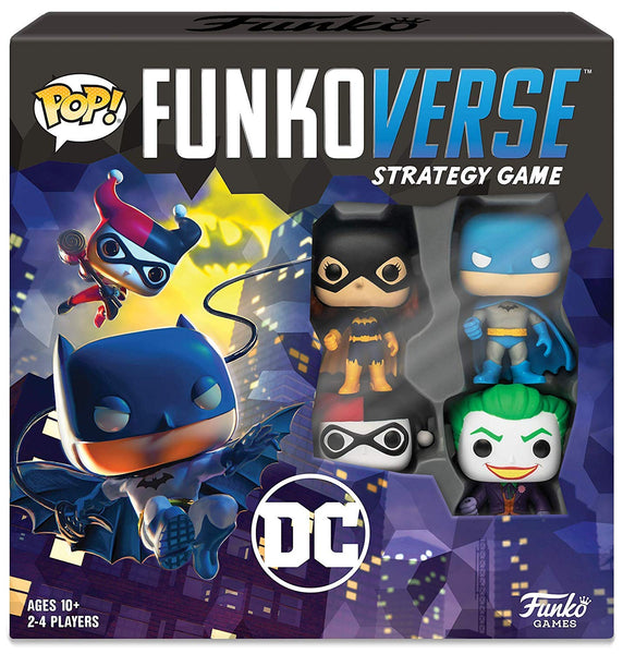 Funko Pop Funkoverse DC Comics Base 100 & Expandalone 101 Game Set of 2, Popular Characters- Have a Blast Toys & Games